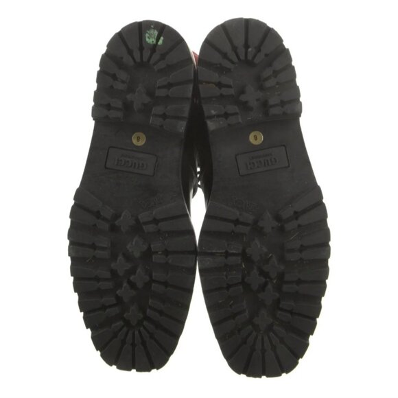 GUCCI Vintage combat/tracking ankle boots 35.5 - Picture 4 of 5